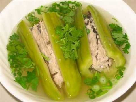 Sử dụng mướp đắng như một món ăn trong bữa cơm