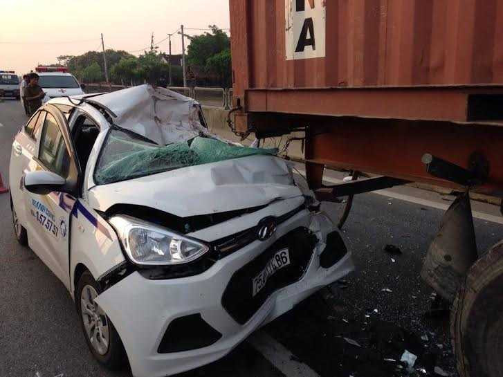 Hiện trường vụ tai nạn