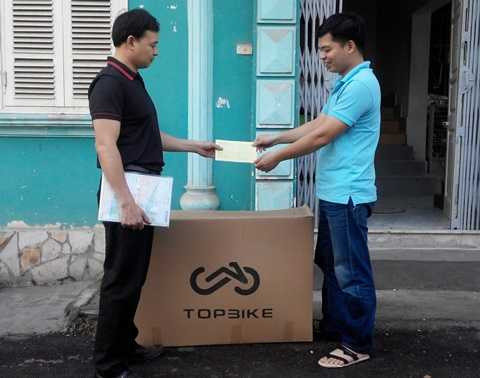 Miễn phí vận chuyển giao hàng toàn quốc- chính sách duy nhất chỉ có ở Topbike Miễn phí vận chuyển giao hàng toàn quốc- chính sách duy nhất chỉ có ở Topbike