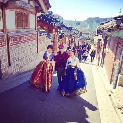 Hình ảnh Thanh Duy trong kỳ nghỉ hè cùng gia đình