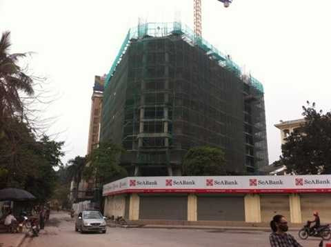 Dự án đang xây tới tầng thứ 17 Dự án đang xây tới tầng thứ 17