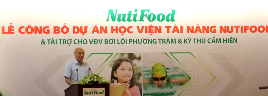 Các ban ngành thể thao của TP.HCM hứa sẽ ủng hộ Học viện tài năng Nutifood hết mình