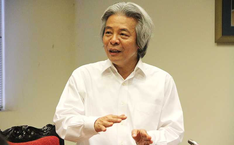 GS Võ Khánh Vinh (Giám đốc Học viện Khoa học Xã hội) 