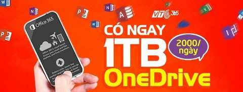 Chỉ với 2.000 đồng/ngày, bạn sẽ có tới 1.000Gb lưu trữ