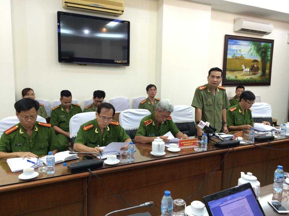 Công an TP.HCM họp báo thông tin về vụ bán phở bị khởi tố