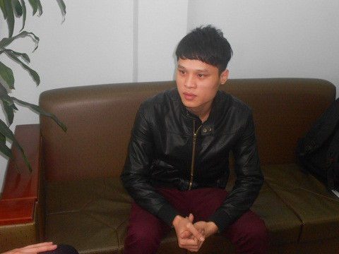 Hiện tại anh Giang vẫn đang chờ đợi cơ quan công an sớm giải quyết vụ việc để anh nhận lại số tiền đã mất - Ảnh: Ngọc Thắng