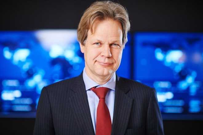 Gottfried Leibbrandt, giám đốc điều hành của SWIFT, một tổ chức vận hành mạng thông tin liên kết hệ thống tài chính toàn cầu . Ảnh: The Finanser