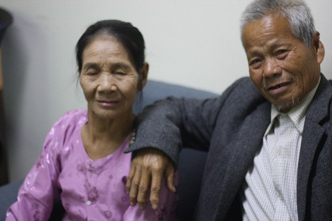 2 vợ chồng ông bà sống với nhau gần 47 năm nhưng chưa từng làm đám cưới - Ảnh Lâm Thắng