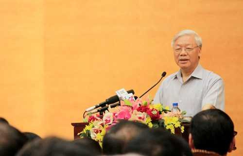 Tổng Bí thư Nguyễn Phú Trọng. Ảnh: Trường Phong