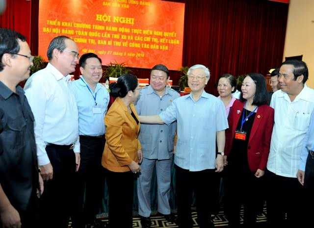 Tổng Bí thư: 'Thuyền bị lật mới biết sức dân mạnh như sức nước'