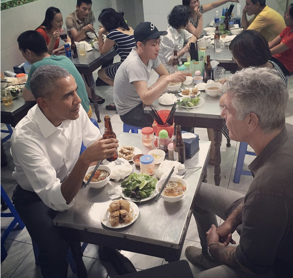 Ảnh Instagram Anthonybourdain