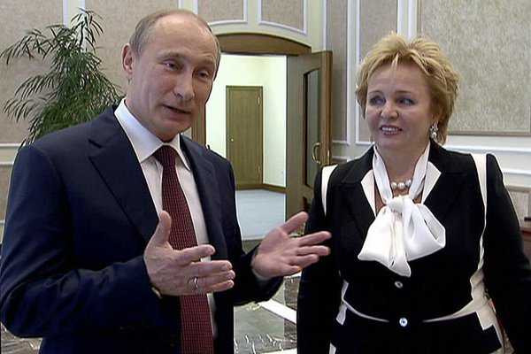 Tổng thống Putin và vợ cũ