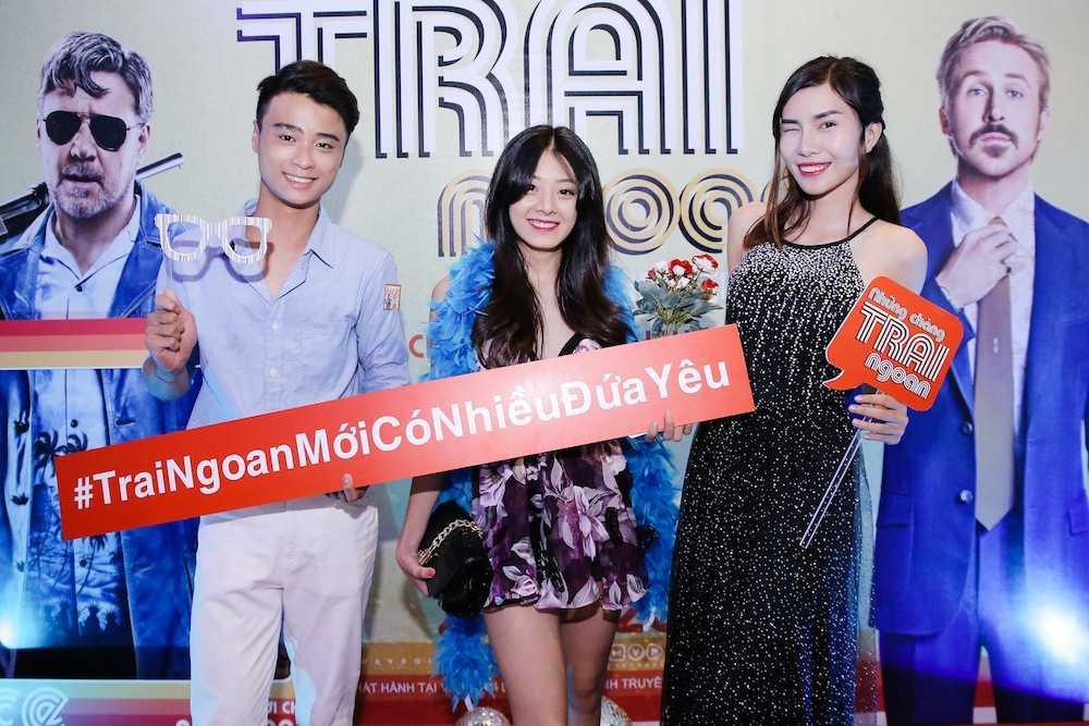 'Trai ngoan' Hoàng Phi đẹp đôi bên 'gái hư' Trần Hiền