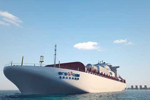 Mô phỏng nhà máy điện hạt nhân nổi của Trung Quốc. Ảnh: China Daily Mô phỏng nhà máy điện hạt nhân nổi của Trung Quốc. Ảnh: China Daily