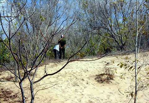 Khu vực nhóm yêu râu xanh gây án. Ảnh: PL TPHCM Khu vực nhóm yêu râu xanh gây án. Ảnh: PL TPHCM