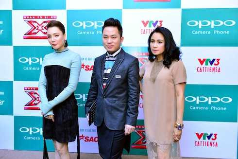 Ba giám khảo Hồ Quỳnh Hương, Tùng Dương, Thanh Lam có mặt tại sự kiện. Riêng Dương Khắc Linh vắng mặt vì đi công tác nước ngoài.