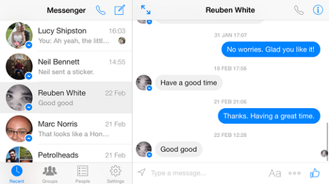 Tính năng mới của messenger đôi khi cũng gây phiền với người dùng. Ảnh Metro Tính năng mới của messenger đôi khi cũng gây phiền với người dùng. Ảnh Metro