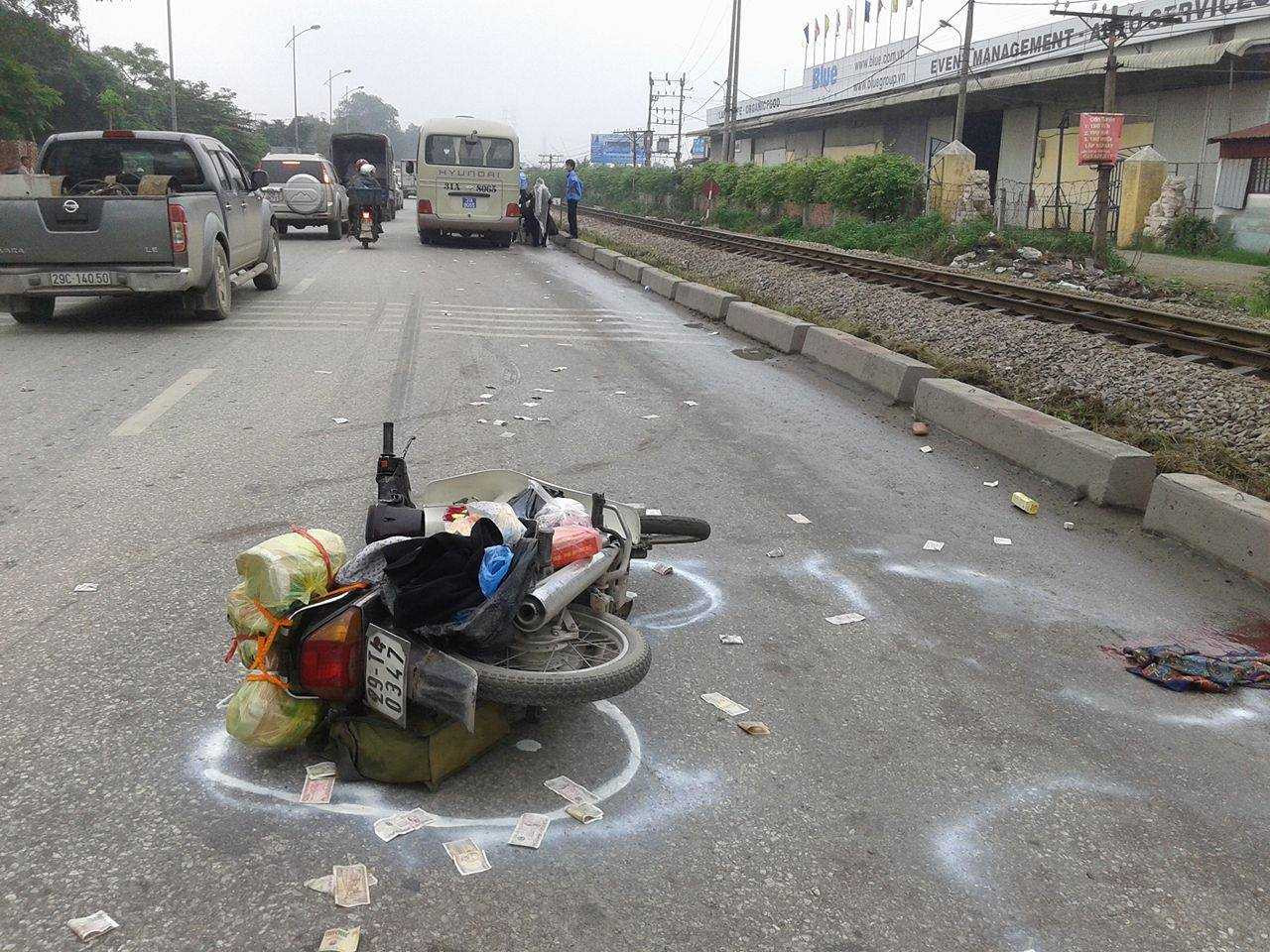 Hiện trường vụ tai nạn