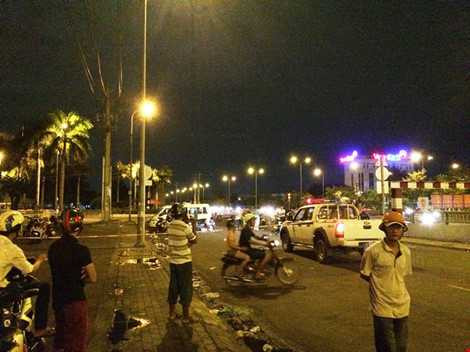 Hiện trường vụ tai nạn