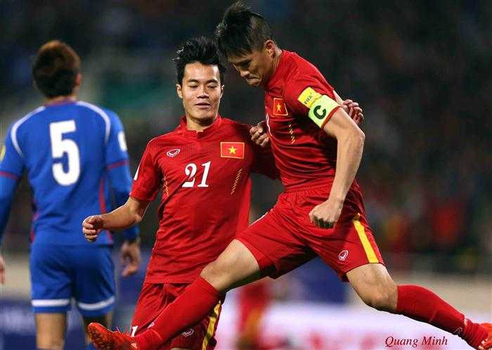 Văn Toàn là gương mặt sáng giá nhất hiện tại để thay thế vị trí của Công Vinh (ảnh: Quang Minh)