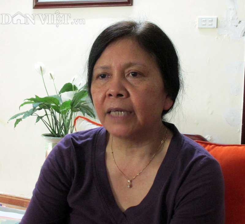 Bà Hà Thị Hồng Thủy kể lại buổi lấy phiếu tín nhiệm cử tri.