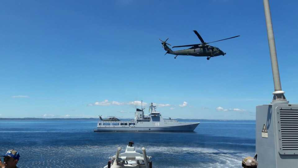 Trực thăng đổ quân