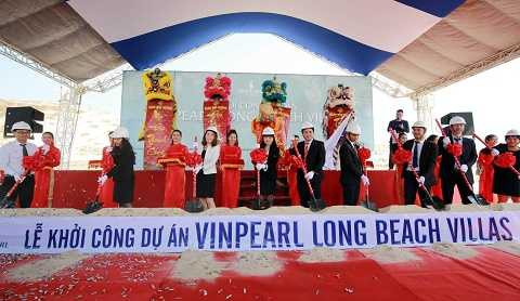 Lễ khởi công chính thức dự án Vinpearl Long Beach Villas vào sáng 7/4/2016 Lễ khởi công chính thức dự án Vinpearl Long Beach Villas vào sáng 7/4/2016
