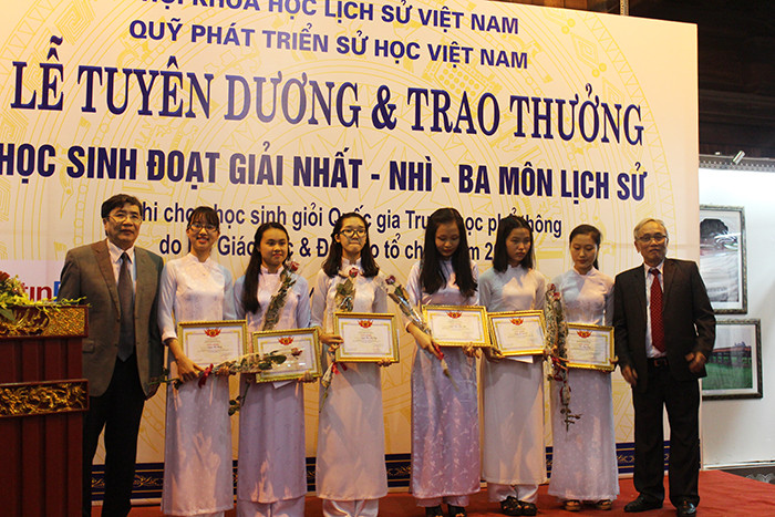 Vinh danh 133 học sinh giỏi quốc gia môn Lịch sử