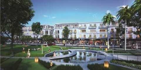 Phối cảnh ngoại thất của dự án