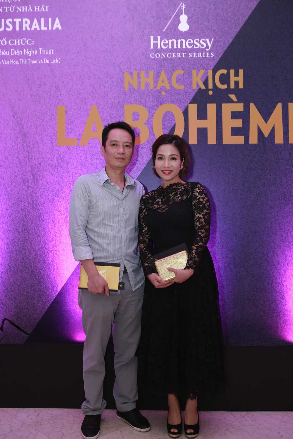 Vợ chồng nhạc sĩ Anh Quân và Mỹ Linh cũng có mặt