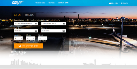 Trang đặt vé Vietjet chính thức của VTC365