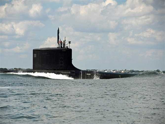 USS California, tàu ngầm mới nhất được đưa vào phục vụ, sản phẩm của công ty Huntington Ingalls Industries' Newport News