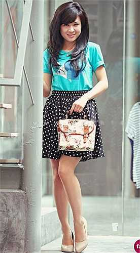 Hotgirl Châu Sa học tại trường THPT Chu Văn An