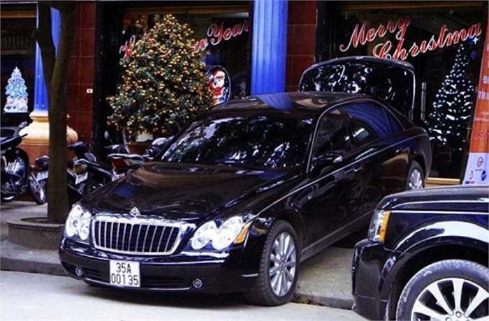 Maybach 62s giá cũng không dưới 7 chữ số (theo giá USD)