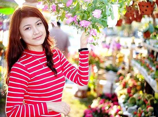 Xinh tươi trong nắng