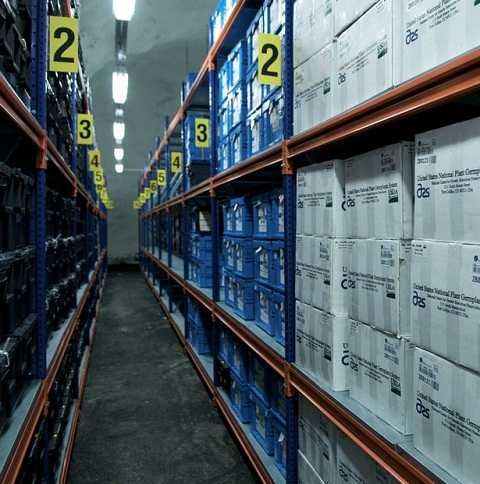 Hầm hạt giống được bảo vệ rất nghiêm ngặt Hầm hạt giống được bảo vệ rất nghiêm ngặt