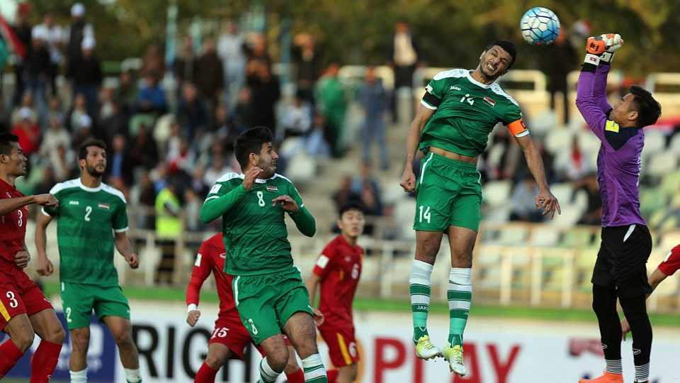 Iraq thi đấu 'trên cơ' hẳn ĐTVN (ảnh: FIFA)