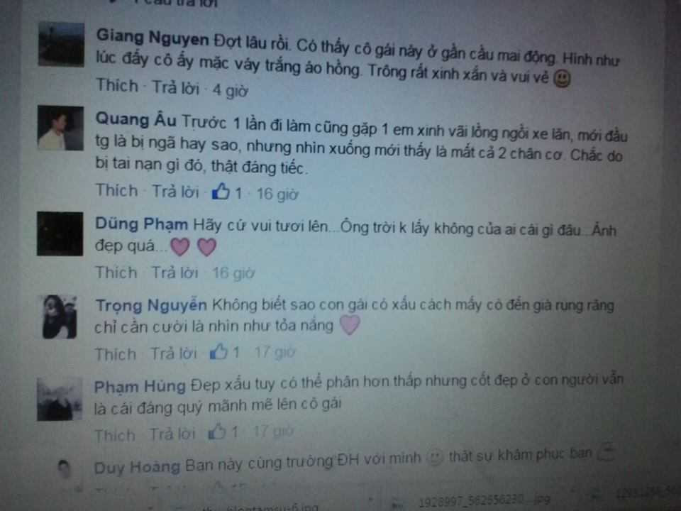 Dân mạng xôn xao bức ảnh cô gái khuyết tật "tự sướng"