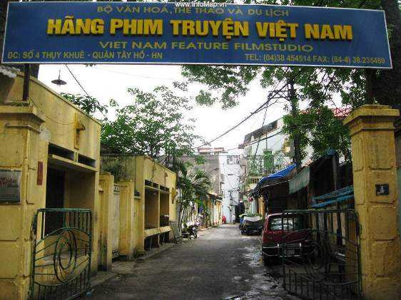 Hãng Phim truyện Việt Nam ở Thụy Khuê, Tây Hồ, Hà Nội