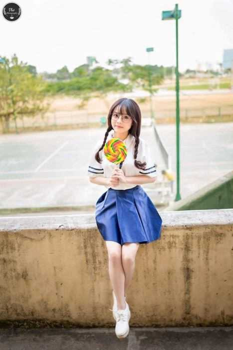 Hot girl Lương Ái Vi