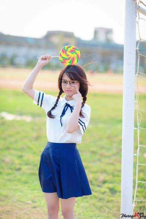 Hot girl Lương Ái Vi