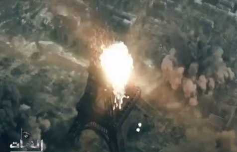 Hình ảnh trong đoạn video tuyên truyền của IS, thực chất được lấy từ trò chơi điện tử có tên World of tanks