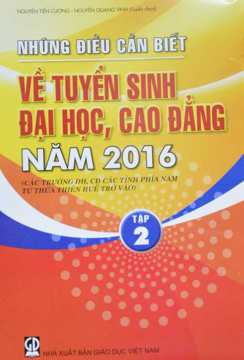 Những điều cần biết về tuyển sinh đại học, cao đẳng năm 2016 của các trường thuộc các tỉnh phía Nam (từ Thừa Thiên Huế trở vào)