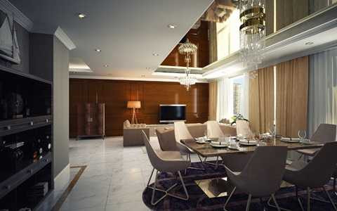 Với các nguyên liệu gỗ tự nhiên Solid 100%, căn hộ cùng với nội thất của hãng Bamax làm xiêu lòng khách mời bởi sự cầu kỳ, in đậm dấu ấn của thời gian, sang trọng nhưng toát lên được vẻ thanh thoát và ngẫu hứng