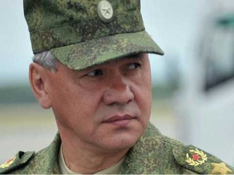 Bộ trưởng Quốc phòng Nga Sergei Shoigu