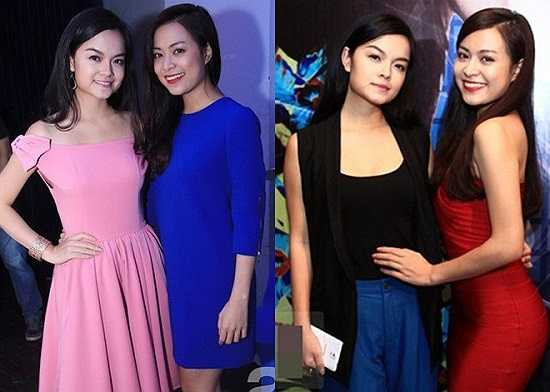 Phạm Quỳnh Anh và Hoàng Thùy Linh được nhiều người nhận xét trông ngày càng có nhiều nét giống nhau từ gương mặt bầu bĩnh đến nụ cười tươi tắn.