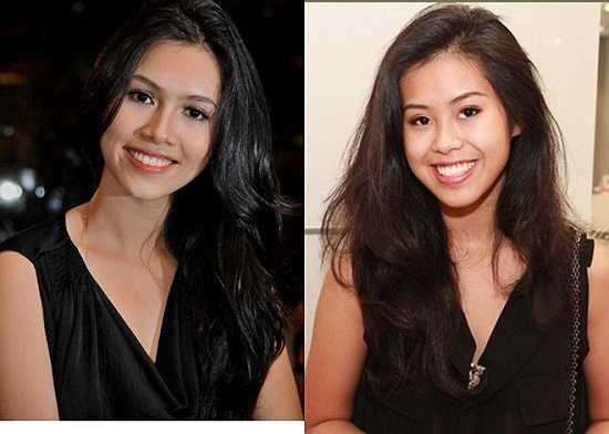 Không khó để nhận ra gương mặt, ánh mắt, nụ cười và làn da nâu của Thảo Tiên rất giống Hoàng My. Nhiều người cho rằng, họ còn giống nhau hơn cả chị em gái trong nhà.