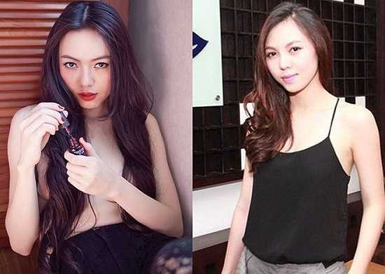 Người đẹp Trà Giang cũng được phát hiện là giống Vũ Hoàng Điệp. Cô từng tham gia một vài cuộc thi sắc đẹp nhưng không gây được hiệu ứng truyền thông ngoài việc có nhan sắc giống đàn chị.