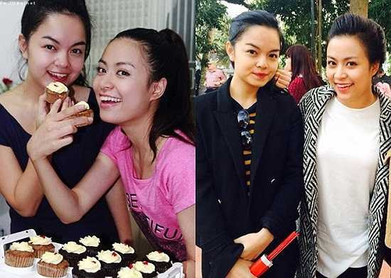 Ở góc chụp này, Thùy Linh và Quỳnh Anh rất giống nhau.