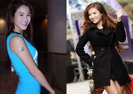 Đan Lê sở hữu nét đẹp duyên dáng, nữ tính, còn Diệp Lâm Anh lại mạnh mẽ và cá tính nhưng gương mặt, đôi mắt nhỏ biết nói và nụ cười của hai người đẹp trông khá giống nhau.